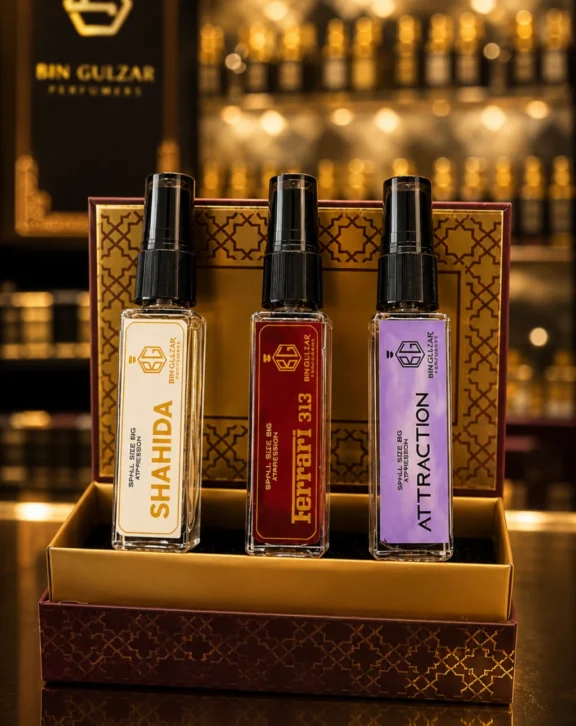 Luxurious perfume gift set